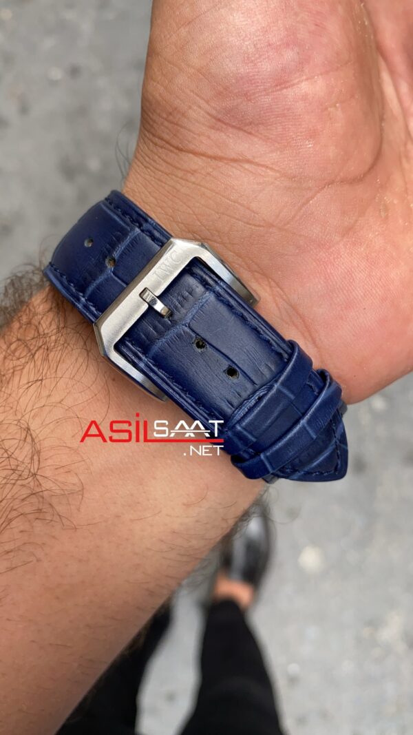 Iwc Portugieser Rattrapante IW371605 Mavi Beyaz