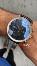 IWC Portuguese Rattrapante Rose IW371610 Siyah