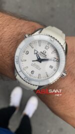 Omega Seamaster Planet Ocean Co-Axial Beyaz ETA