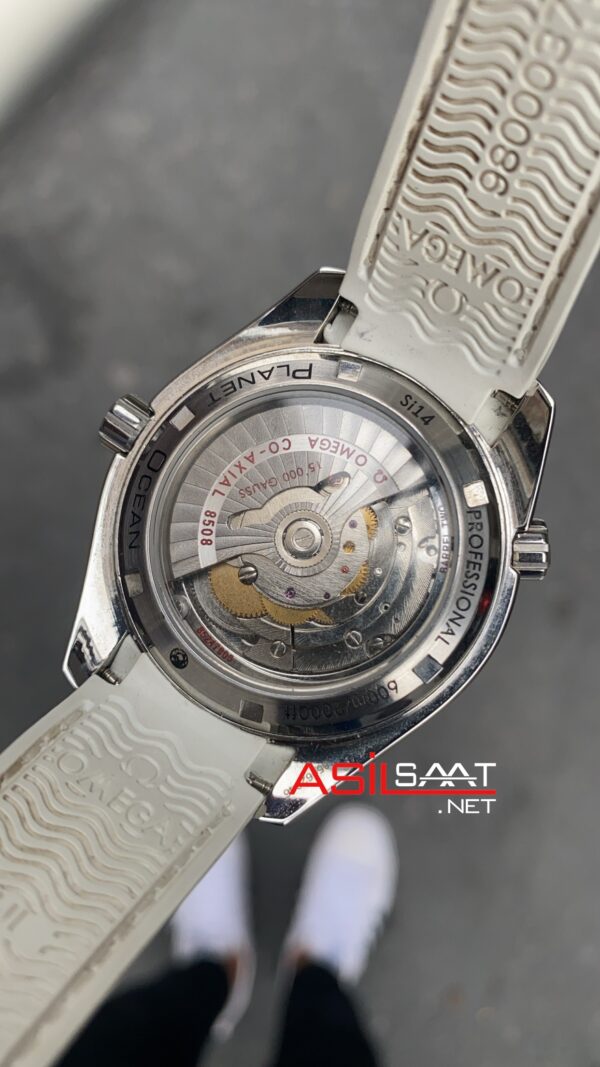 Omega Seamaster Planet Ocean Co-Axial Beyaz ETA