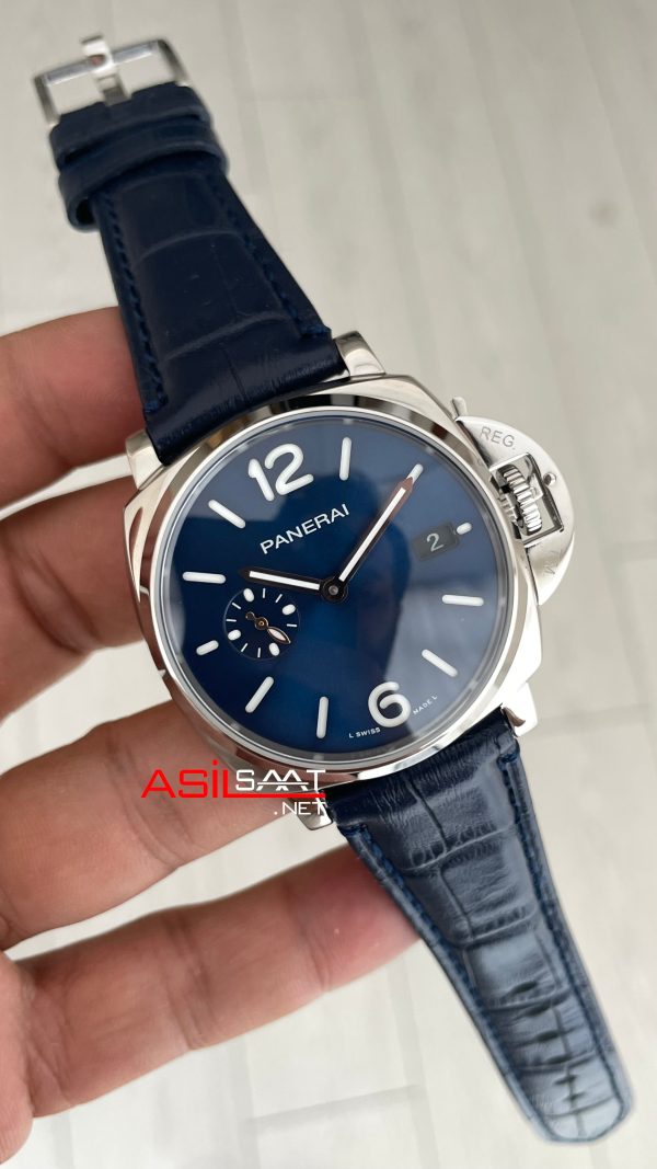 Panerai Luminor Due PAM01274 Mavi 42mm Erkek Kol Saati Panerai Luminor Due PAM01274 Mavi 42mm Erkek Kol Saati