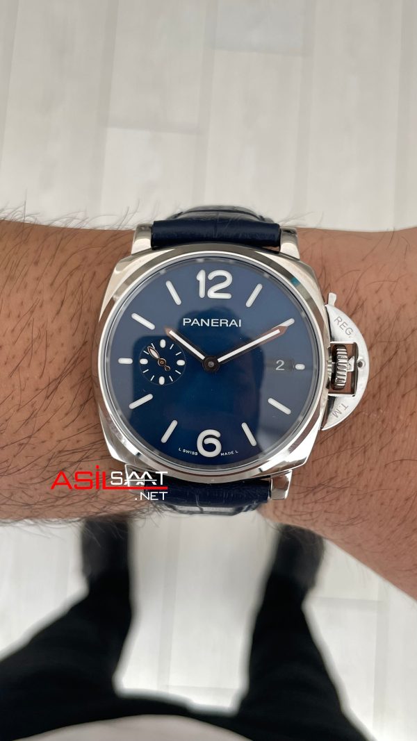 Panerai Luminor Due PAM01274 Mavi 42mm Erkek Kol Saati Panerai Luminor Due PAM01274 Mavi 42mm Erkek Kol Saati