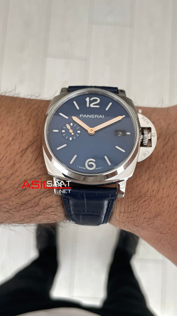 Panerai Luminor Due PAM01274 Mavi 42mm Erkek Kol Saati Panerai Luminor Due PAM01274 Mavi 42mm Erkek Kol Saati