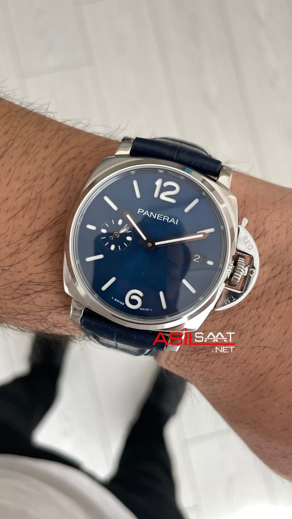 Panerai Luminor Due PAM01274 Mavi 42mm Erkek Kol Saati Panerai Luminor Due PAM01274 Mavi 42mm Erkek Kol Saati