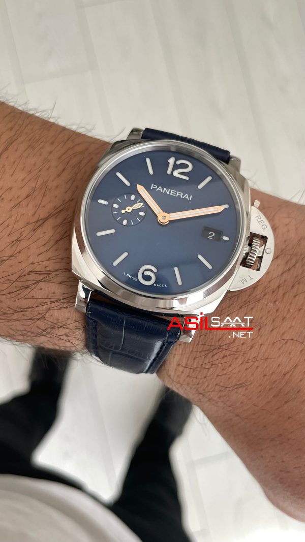 Panerai Luminor Due PAM01274 Mavi 42mm Erkek Kol Saati Panerai Luminor Due PAM01274 Mavi 42mm Erkek Kol Saati