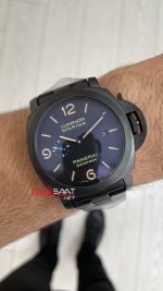 Panerai Luminor Marina Siyah Kadran PAM01562 PVD Black 44mm Replika Saat