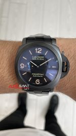 Panerai Luminor Marina Siyah Kadran PAM01562 PVD Black 44mm Replika Saat