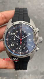 Porsche Design Dashboard P 6612 Gri Kasa Siyah Kadran