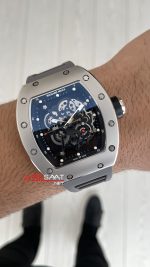 Richard Mille Bubba Watson RM055 Grey Replika Saat
