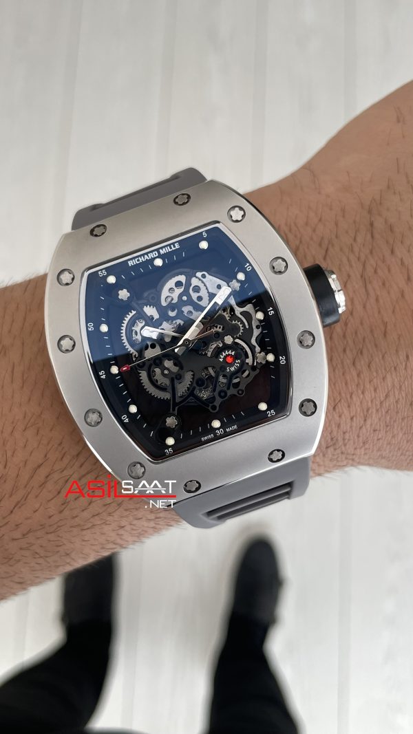 Richard Mille Bubba Watson RM055 Grey Replika Saat