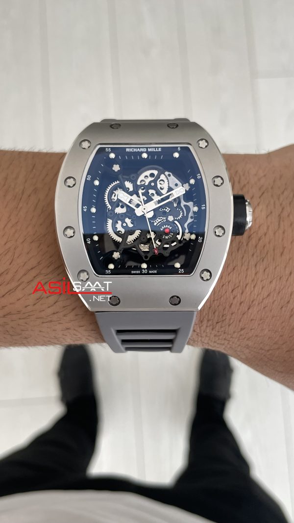 Richard Mille Bubba Watson RM055 Grey Replika Saat