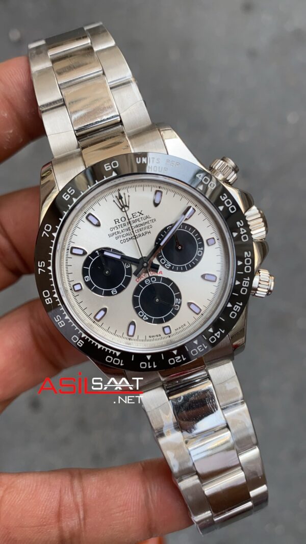 Rolex Cosmograph Daytona 116509 Silver 40 mm 4130 Super Klon Eta