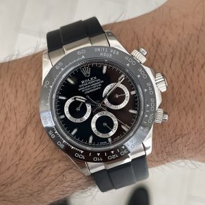 Rolex Daytona Siyah 126500LN Kauçuk 40mm
