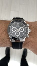 Rolex Daytona Siyah 126500LN Kauçuk 40mm