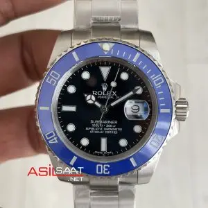 Rolex Submariner Date Blueberry 126619LB Cookie Monster Smurf 41mm Replika Saat
