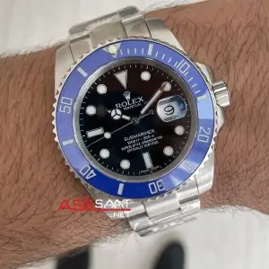 Rolex Submariner Date Blueberry 126619LB Cookie Monster Smurf 41mm Replika Saat