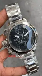 U-Boat Chimera 8065 Tungsten Skeleton Silver