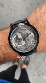 Vacheron Constantin Maitre Cabinotier Tourbillon Armillary Retrograde 57260 PVD Siyah