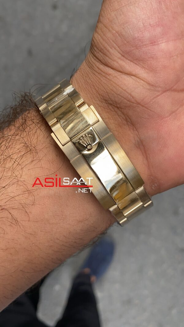 Rolex Cosmograph Daytona Yeşil Kadran 40 mm 116508 Green Gold Replika Saat ROLDA021 Rolex Cosmograph Daytona Yeşil Kadran 40 mm 116508 Green Gold Replika Saat ROLDA021