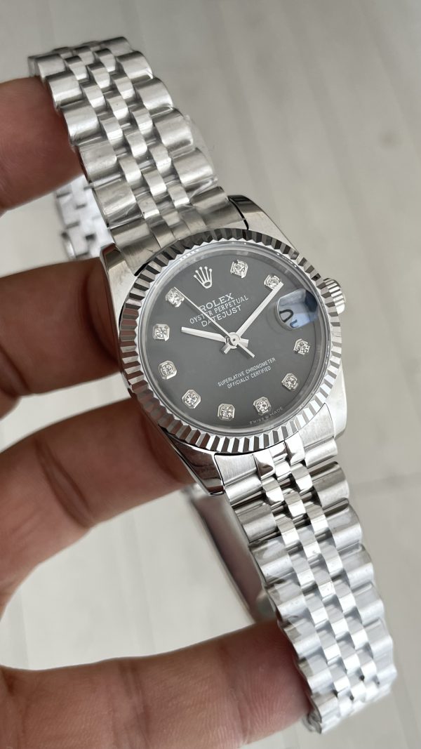 Rolex Datejust 278274 Jubilee 31mm Gri Taşlı Silver Kadın Saati