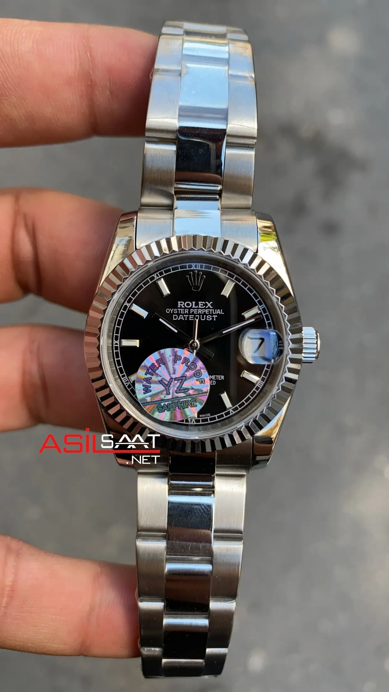 Rolex Datejust 31 mm Bayan Kol Saati 178240 Siyah Kadran Silver RBA056