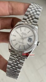 Rolex Datejust Beyaz Kadran 126334 Jubilee 41mm Replika Saat