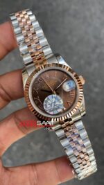 Rolex Datejust Chocolate 31 mm Jubilee Romen Kadran 278271 Bayan Kol Saati RBA059