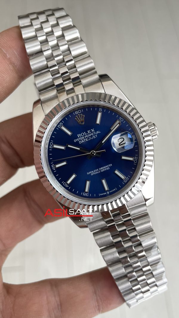 Rolex Datejust Mavi Kadran 126334 Jubilee Blue 41mm Replika Saat