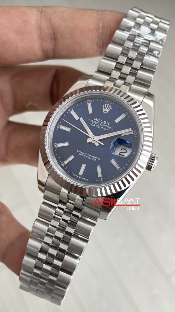Rolex Datejust Mavi Kadran 126334 Jubilee Blue 41mm Replika Saat