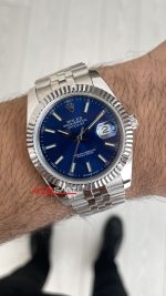 Rolex Datejust Mavi Kadran 126334 Jubilee Blue 41mm Replika Saat