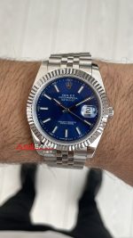 Rolex Datejust Mavi Kadran 126334 Jubilee Blue 41mm Replika Saat