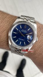 Rolex Datejust Mavi Kadran 126334 Jubilee Blue 41mm Replika Saat