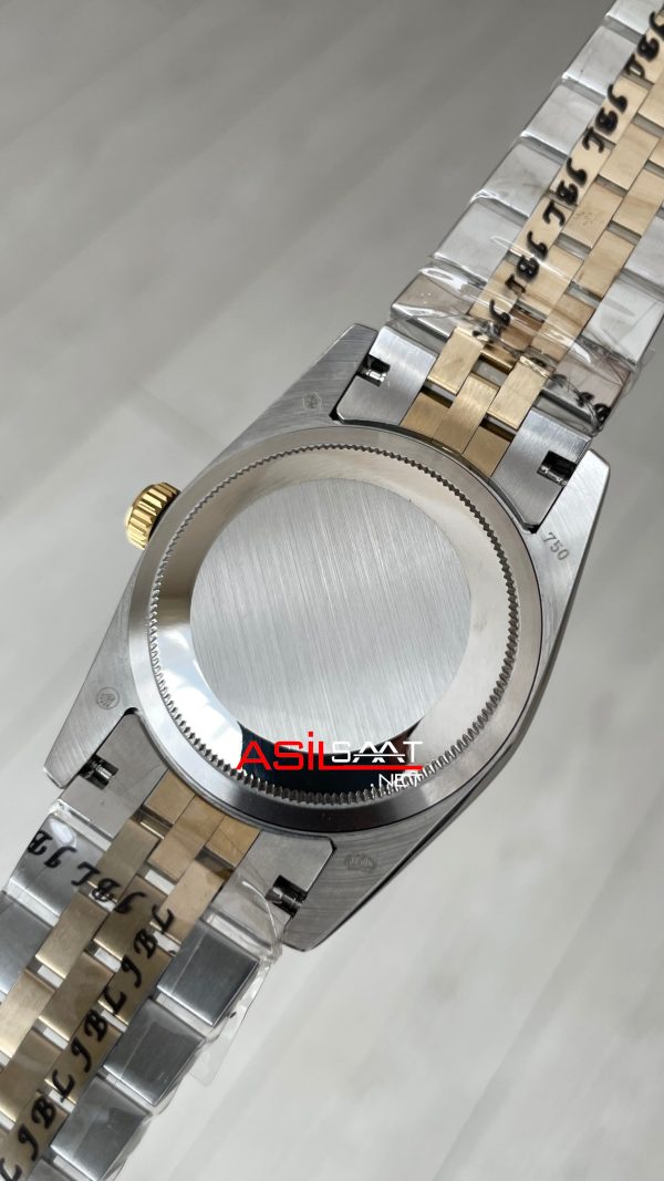 Rolex Datejust Şampanya Taşlı 126233 Jubilee 36mm Champagne Diamond Lady Two Tone Gold Kadın Saati