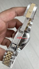 Rolex Datejust Siyah Taşlı 126333 Jubilee Diamond Black Dial Two Tone Gold Black 41mm Replika Saat