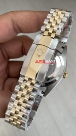 Rolex Datejust Siyah Taşlı Kadran 126233 Lady Jubilee 36mm Diamond Black Two Tone Gold Kadın Saati