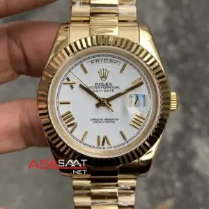 Rolex Day Date 2282238 White Gold President 40 mm