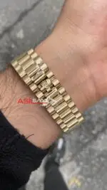 Rolex Day Date 2282238 White Gold President 40 mm