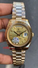 Rolex Day-Date Champagne 40 mm 228238 Gold Replika Saat ROLDD024