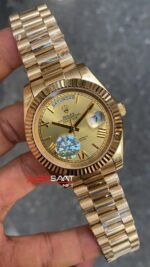 Rolex Day-Date Champagne 40 mm 228238 Gold Replika Saat ROLDD024