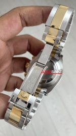 Rolex Daytona Cosmograph 126503 Two Tone Gold 40mm Siyah Kadran Replika Saat