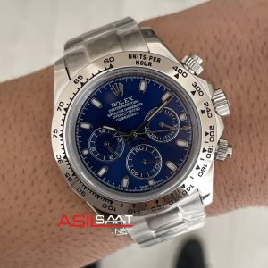 Rolex Daytona Mavi Cosmograph 126509 Blue Dial 40mm Replika Saat