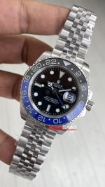 Rolex Gmt Master II Batgirl Jubilee 126710BLNR Batman 40mm Silver Replika Saat