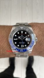 Rolex Gmt Master II Batman 126710BLNR Oyster 40mm Replika Saat