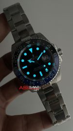 Rolex Gmt Master II Batman 126710BLNR Oyster 40mm Replika Saat