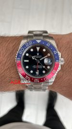 Rolex Pepsi Gmt Master II 126710BLNO Oyster 40mm Replika Saat