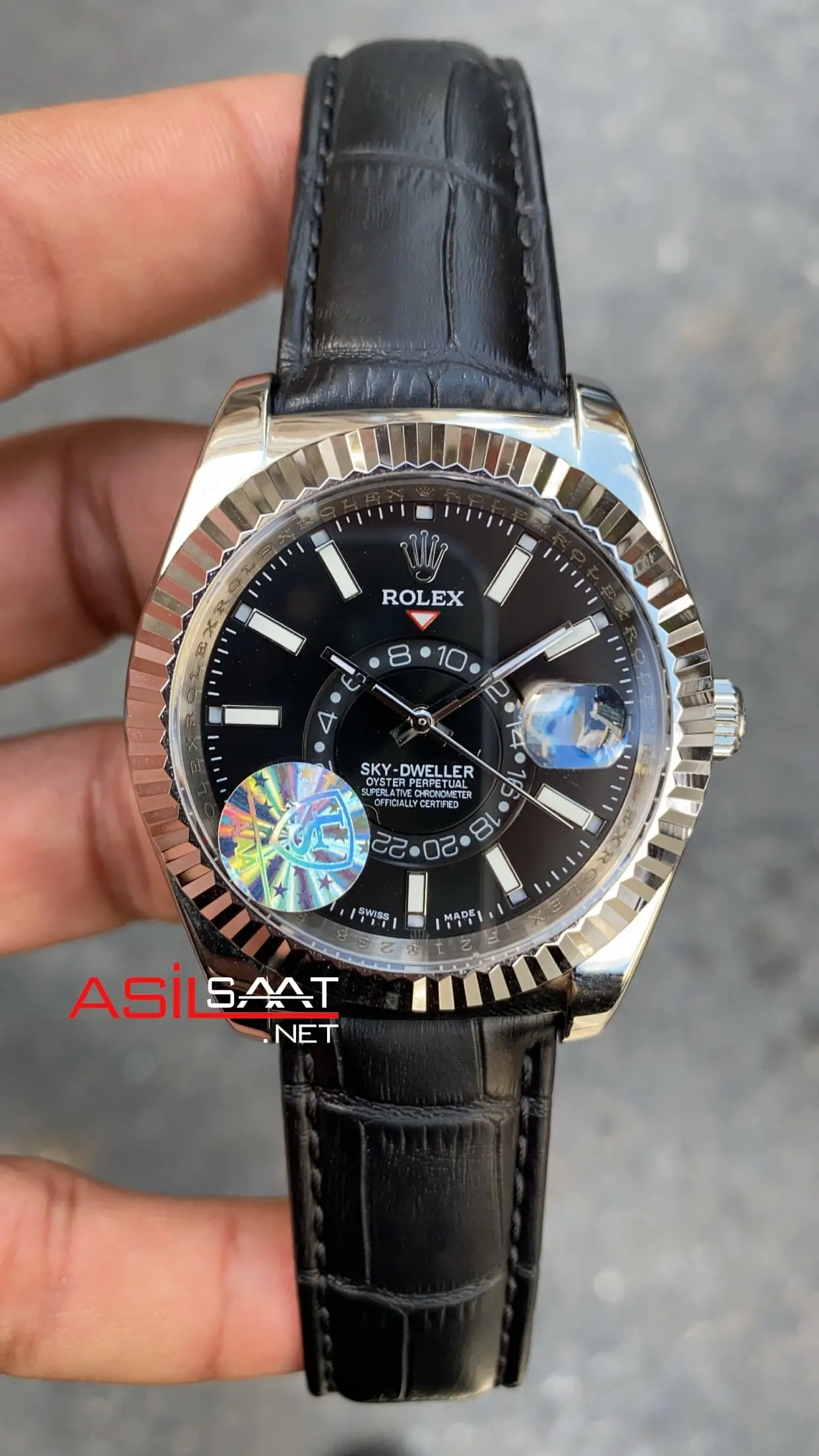 Rolex sky dweller nero deals