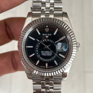 Rolex Sky Dweller Siyah 336934 Jubilee 42mm Replika Saat