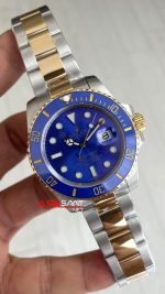 Rolex Submariner Bluesy 126613LB Mavi Kadran 41mm Two Tone Gold Replika Saat