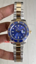 Rolex Submariner Bluesy 126613LB Mavi Kadran 41mm Two Tone Gold Replika Saat