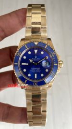 Rolex Submariner Bluesy 126618LB Gold Mavi Kadran 41mm Replika Saat